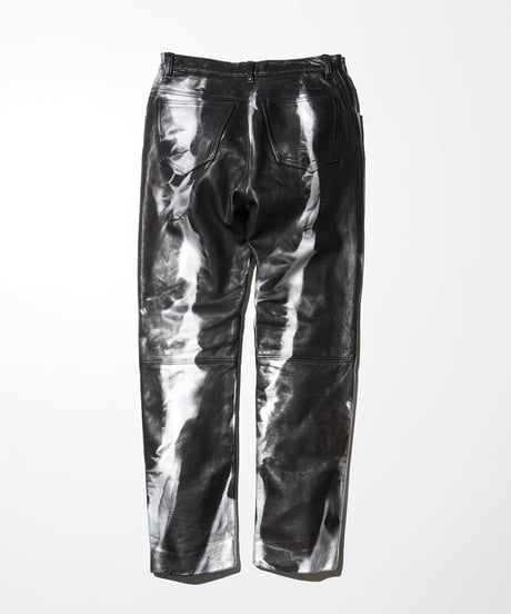 r / UNKNOW cow leather pants