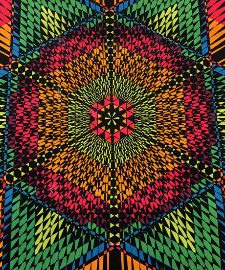 1968 Vintage poster "STAR MANDALA"
