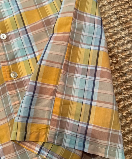 60-70s Vintage GOLDEN ERA 半袖チェックシャツ