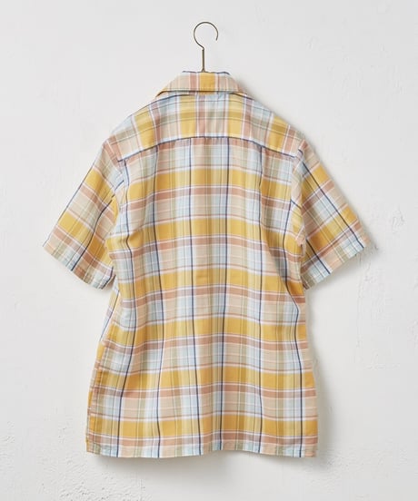 r / Vintage short sleeve shirts with Silver Button