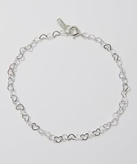 Mexican Jewelry / Heart Chain bracelet