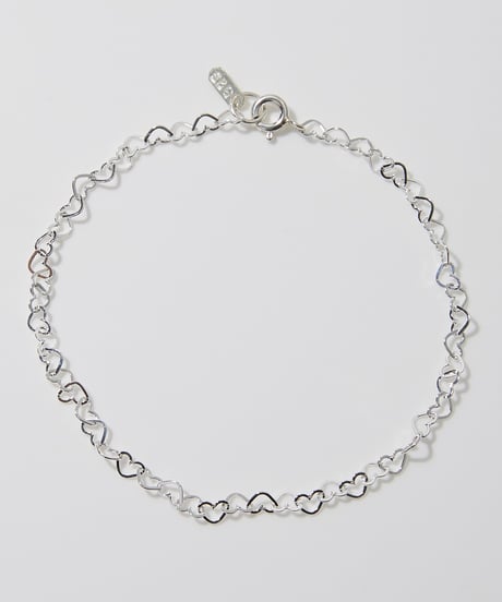 Mexican Jewelry / Heart Chain bracelet