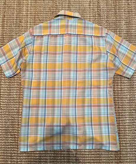 60-70s Vintage GOLDEN ERA 半袖チェックシャツ