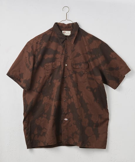 r / Dickies US line 3XL short sleeve shirts with Silver Button