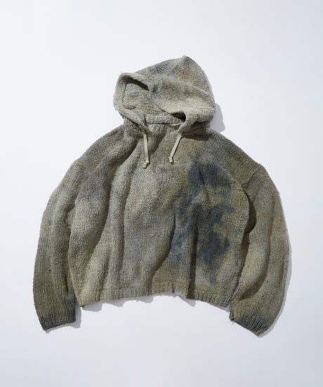 r / hemp×cotton sweater over dye