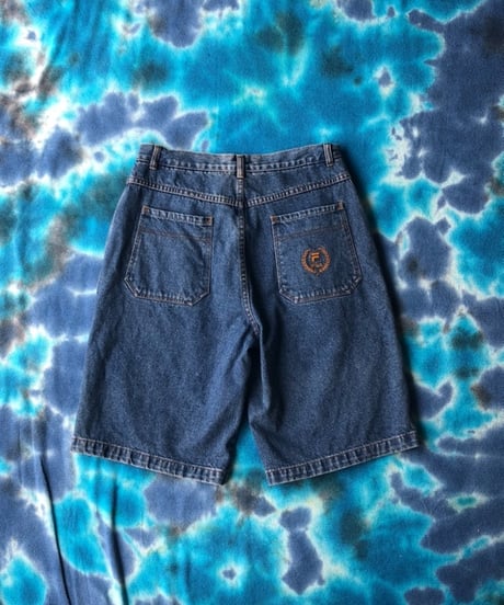 r /  old FILA denim shorts