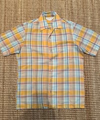 60-70s Vintage GOLDEN ERA 半袖チェックシャツ