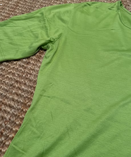 HERMES-PARIS グリーン 半袖Tシャツ XL