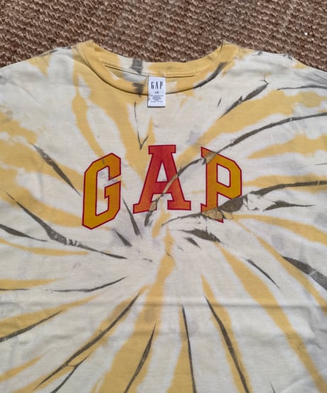 00-20s オールドGAP タイダイ Tシャツ Lサイズ　珍品