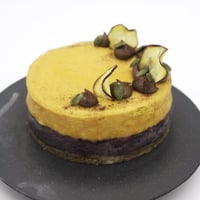 * 紫芋・りんご・パンプキンのチーズケーキ 〜 purple rain 〜
