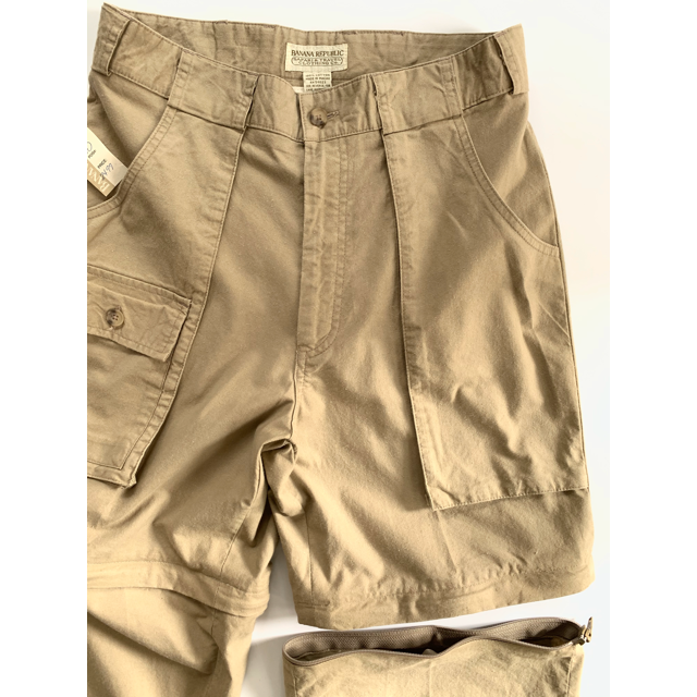 80s-90s “BANANA REPUBLIC” deadstock safari pant