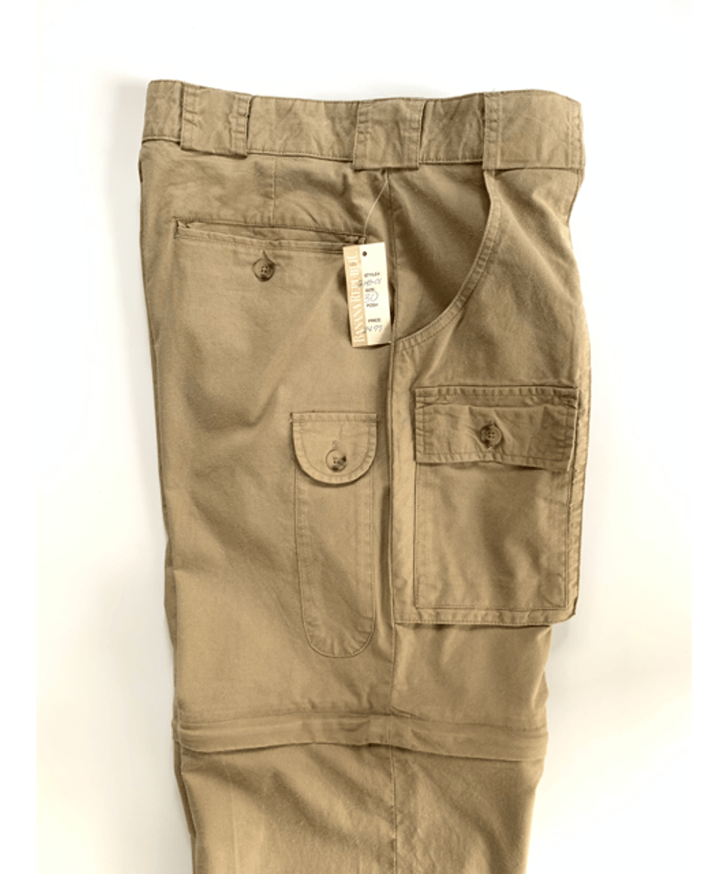 80s-90s “BANANA REPUBLIC” deadstock safari pant...