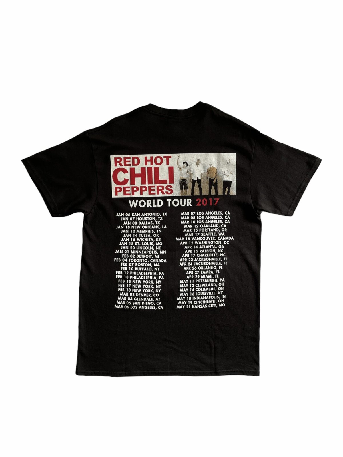 RED HOT CHILI PEPPERS ワールドツアーTシャツ 東京ドーム RED HOT CHILI PEPPERS ワールドツアーTシャツ 東京ドーム