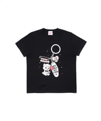 eicHi! CHARM S/S Tee BLACK
