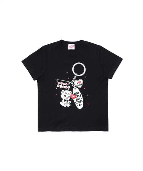 eicHi! CHARM S/S Tee BLACK