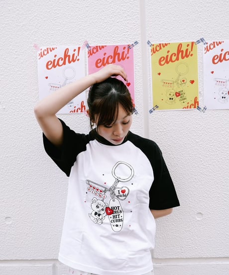 eicHi! CHARM RAGLAN S/S TEE