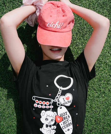 eicHi! CHARM S/S Tee BLACK