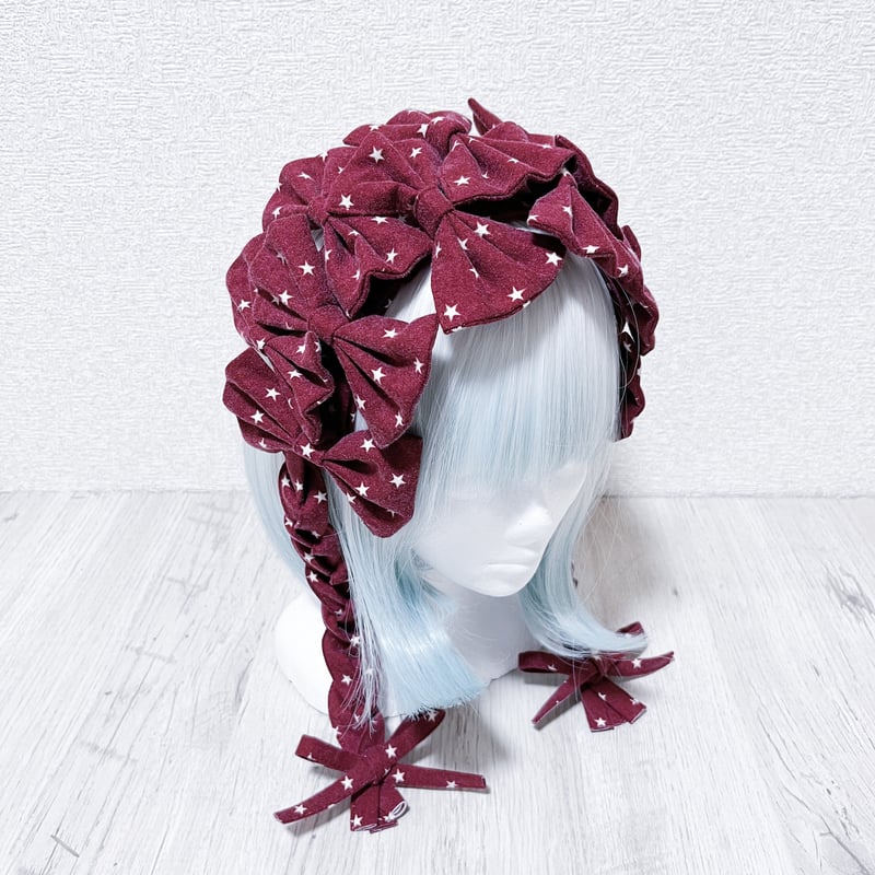 HEIHEI　HAPPY BAG　リボンヘッドドレス　RED 🪽HEIHEI×HAPPY BERRY🪽