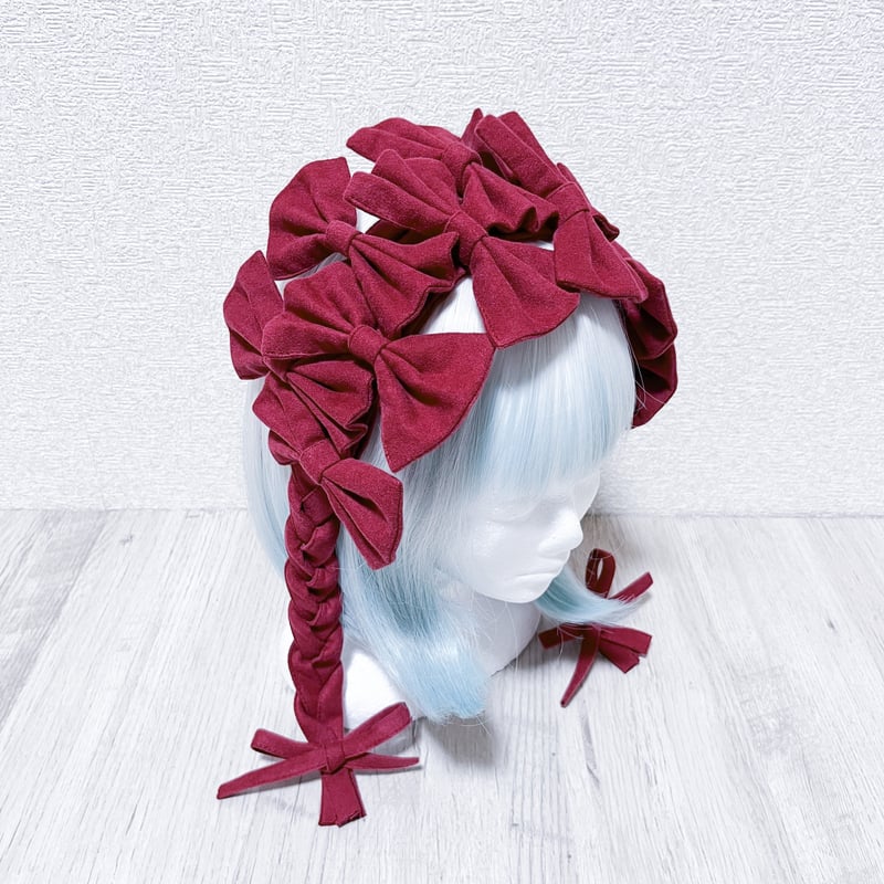 HEIHEI　パフンリボンヘッドドレス　レッド パフンリボンヘッドドレス RED | HEIHEI