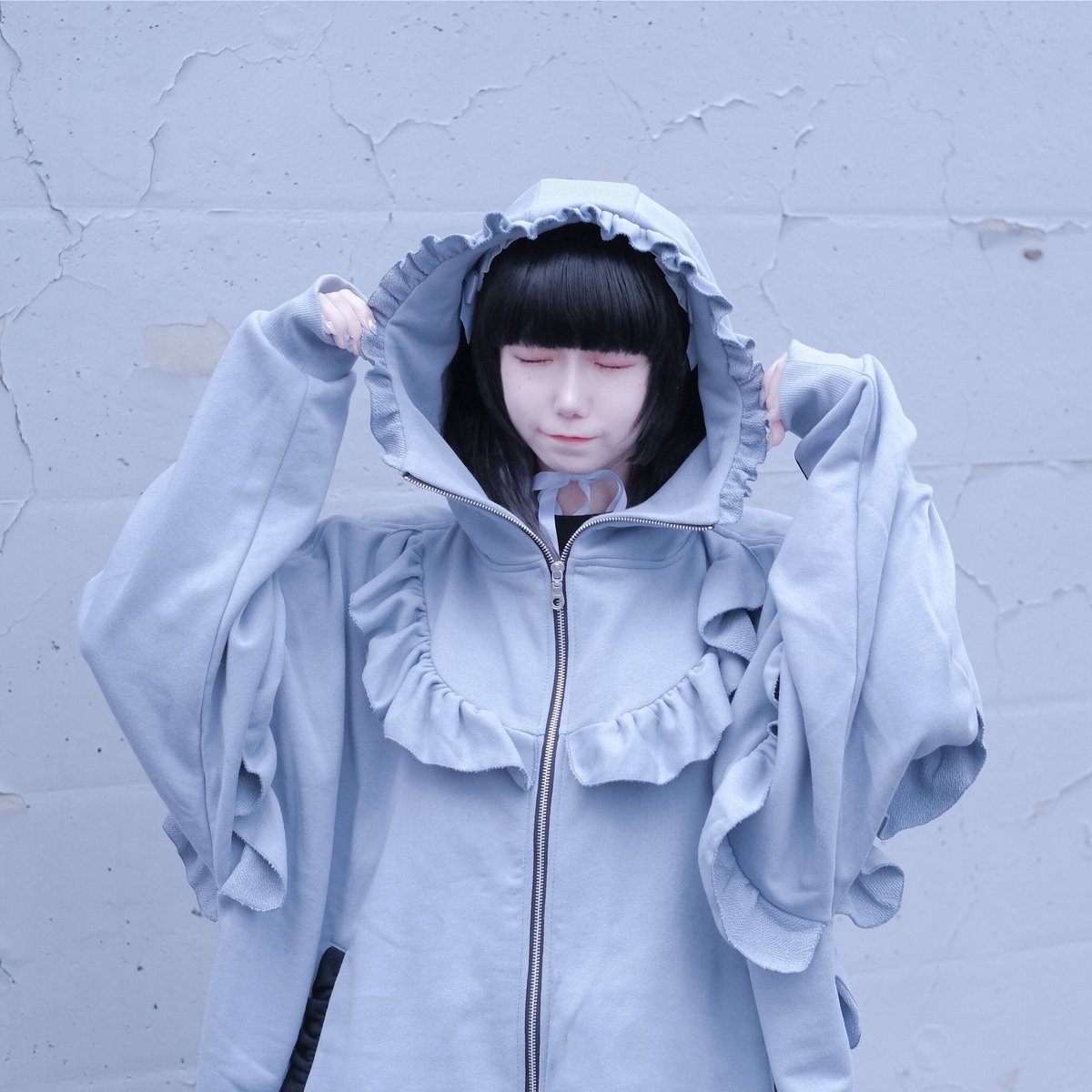 【完売品】　maonosuke ジップパーカー（gray） ジップパーカー（gray） | maonosuke