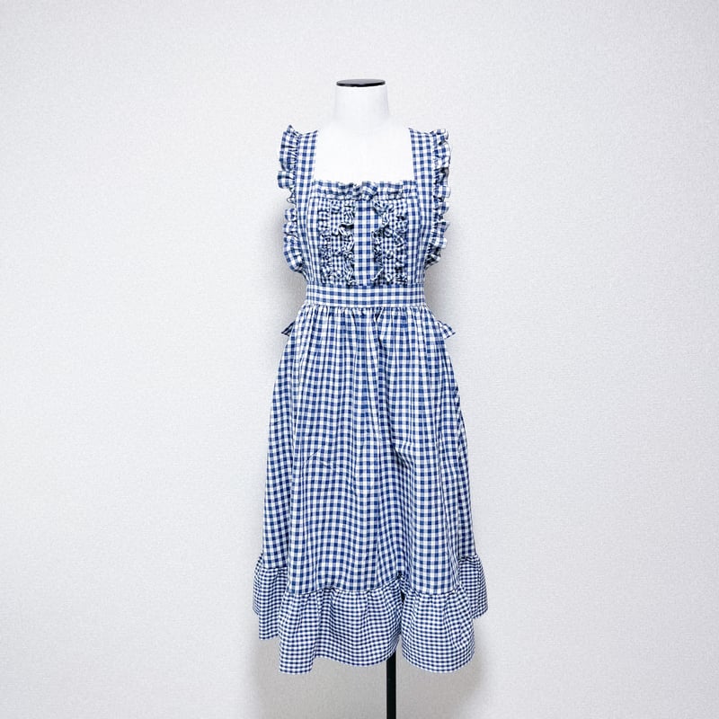 【satoi】 フリルハイネックパーカー light blue フリルチェックハイネックパーカー<light blue × black> | satoi