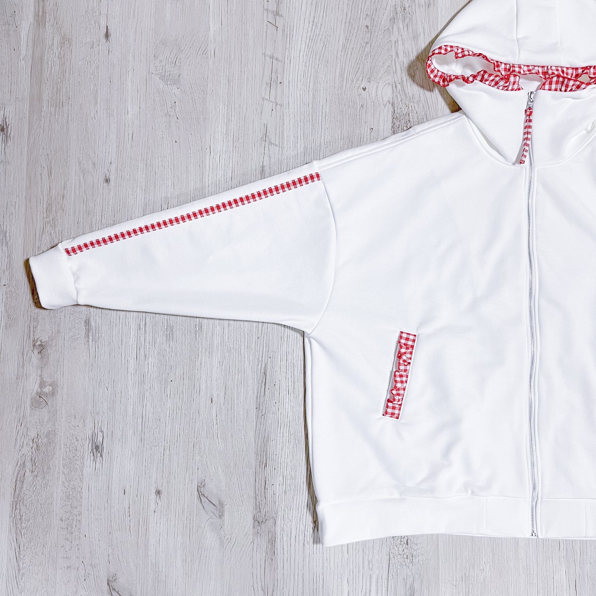 rdv o globe　デザインパーカー　フーディー　ハイネック　パイル ハイネック パーカー レディース[品番：RLCW0004384]｜relaclo