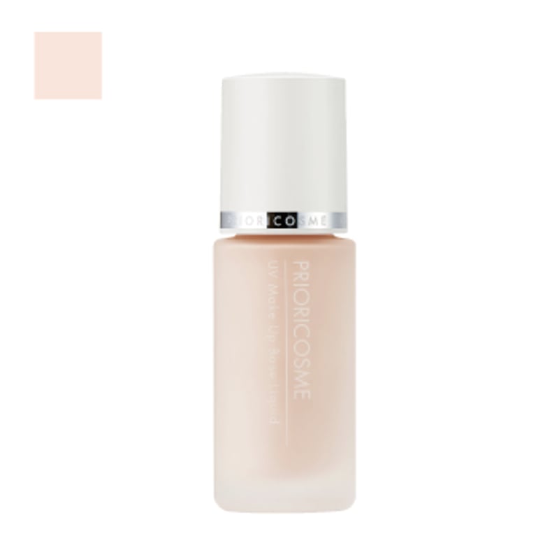 ブルベ】UVメイクアップベースリキッド／シルバーラメ入り | more