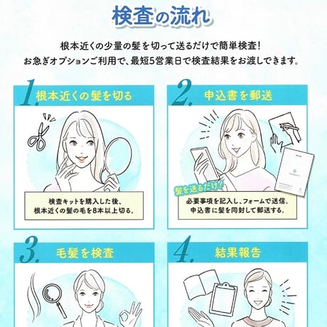 ミネラル毛髪検査