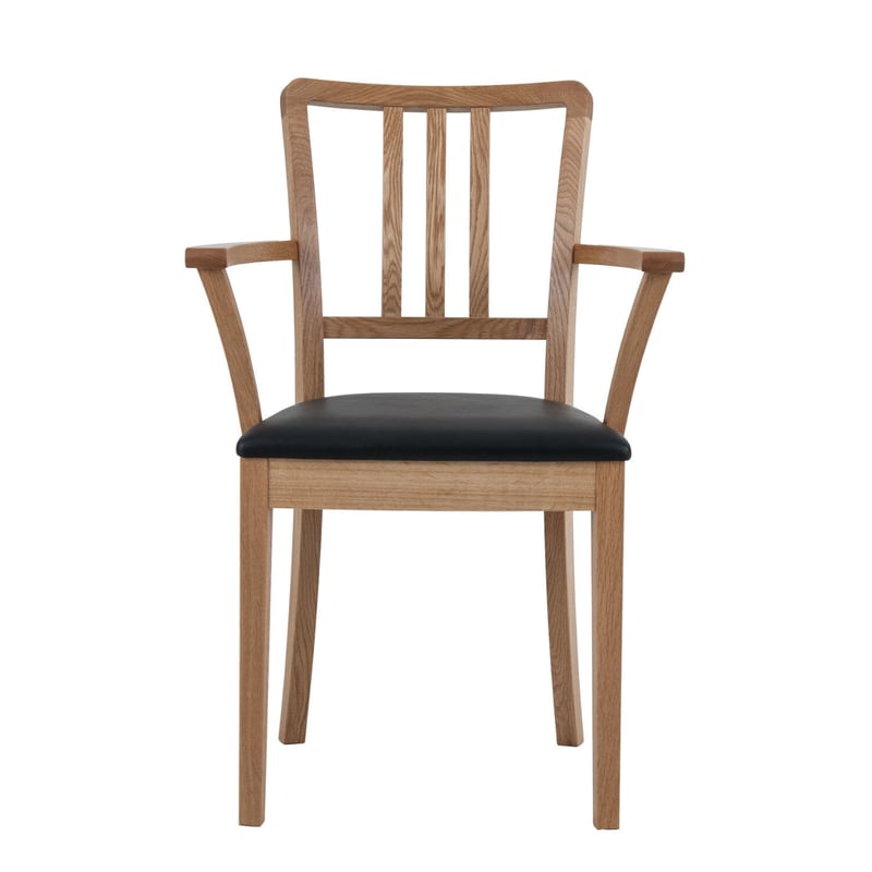 ブルックリンアームチェア_オイル塗装／本革 | click!TAKAYAMA