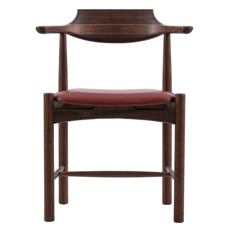 コラボレ CH-02 チェア ウォールナット オイル塗装 101,200円 シズクルチェア ウォールナット/オイル塗装/本革 ※納期要確認 | click