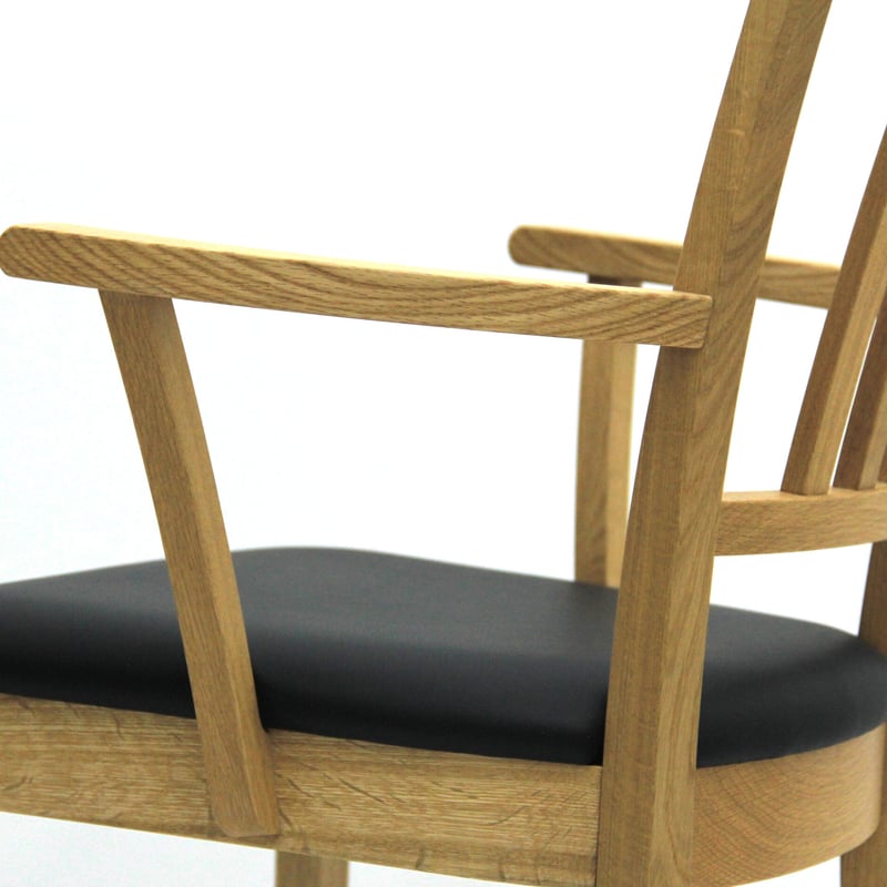 ブルックリンアームチェア_オイル塗装／本革 | click!TAKAYAMA