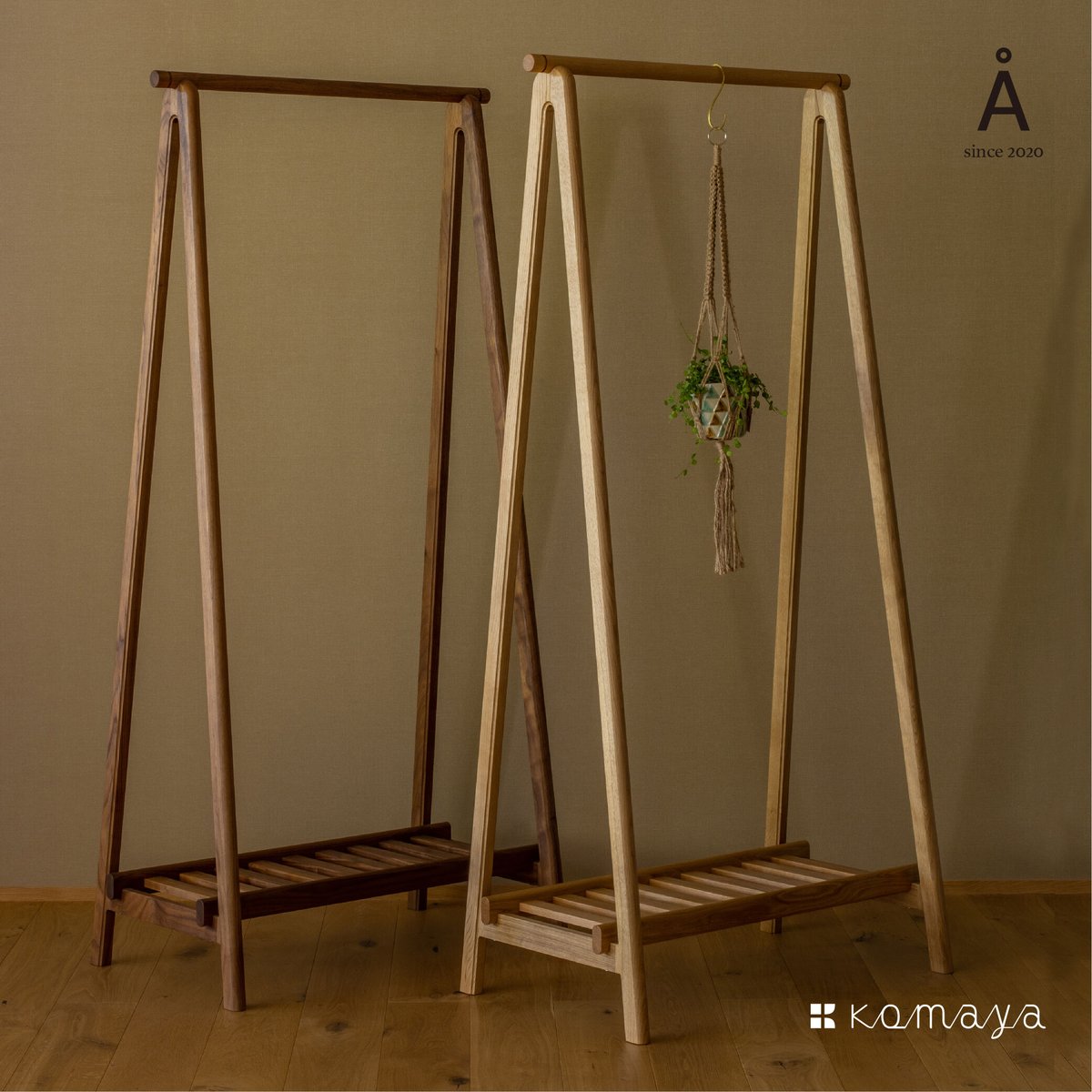 Å（オー）ハンガー オーク/オイル塗装 | click!TAKAYAMA