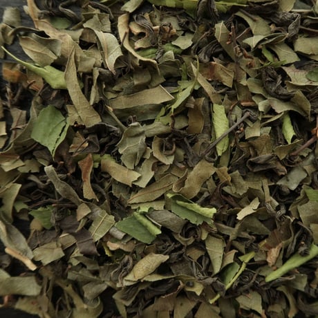 No.386 紅茶と柿の葉、生姜、橘の葉のブレンド茶
