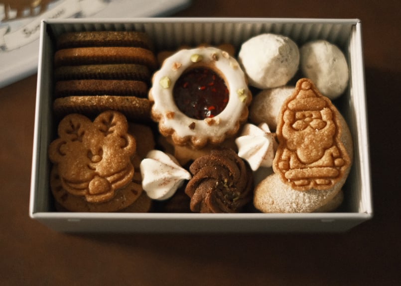 個配送専用】SUGiTORAクッキー缶 クリスマス【12月20日までにお届け