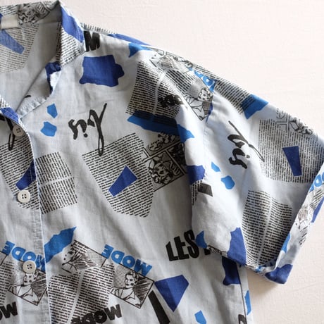 80s short sleeve shirt