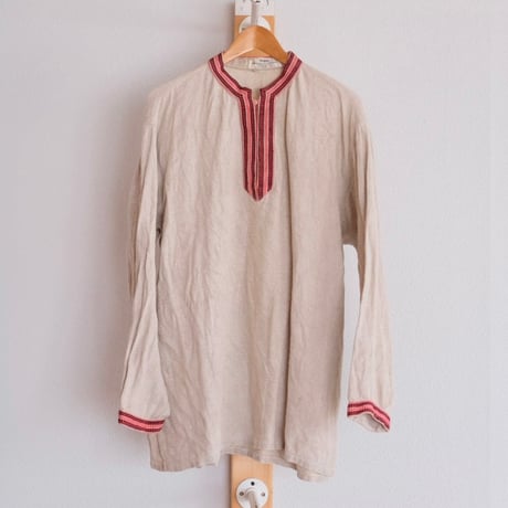 Finnish linen pullover shirt