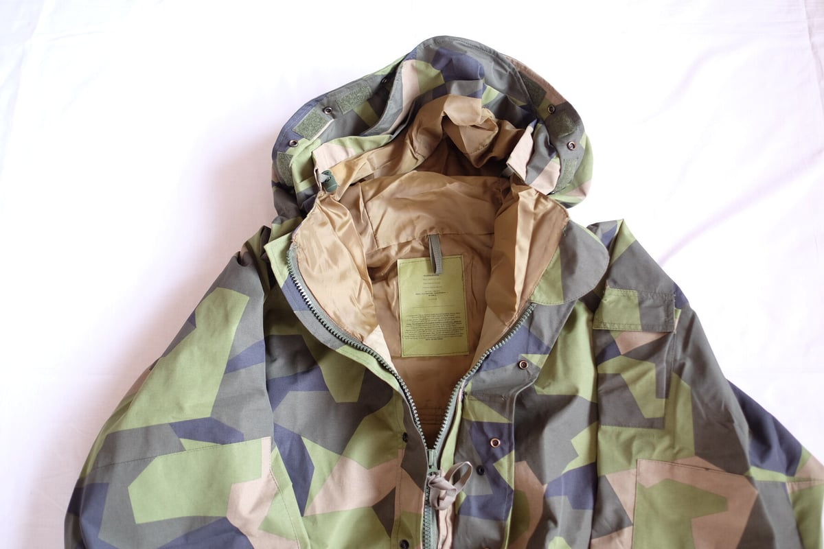 Swedish M90 camouflage ECWCS parka | Sirturday