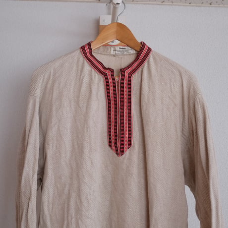Finnish linen pullover shirt