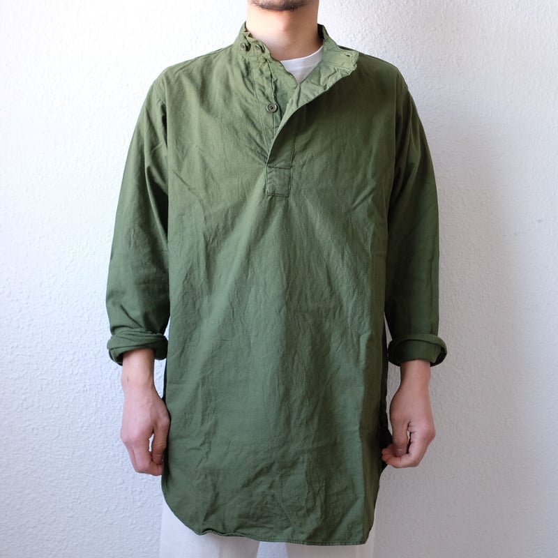 ★専用★ Swedish vintage cloth・* Swedish Military M-55 pullover shirt dead stock