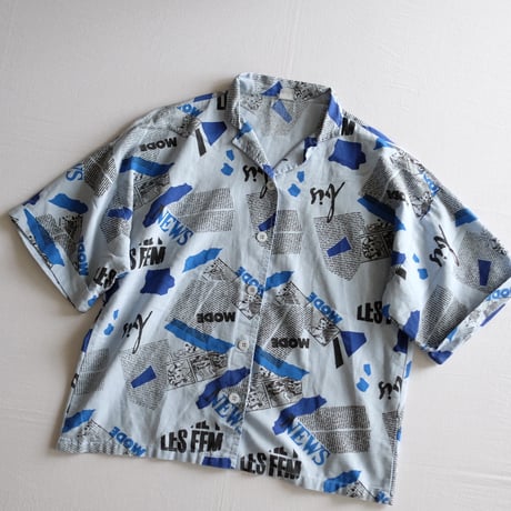 80s short sleeve shirt