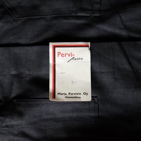 Finnish 70s unused work jacket