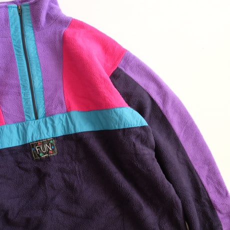 European vintage fleece jacket
