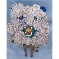 青木真莉子 「けむくじゃらの花束」  / Marico Aoki  " Furry Bouquet "