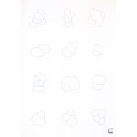 早川祐太 "Shape for Shape" ポスター / Yuta Hayakawa poster