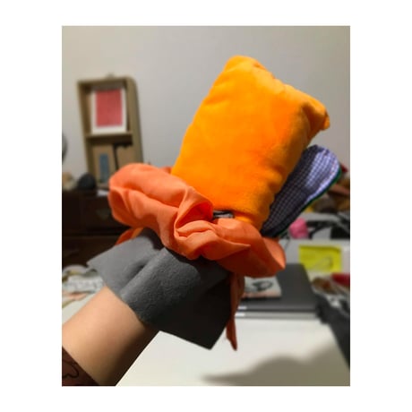 うらあやか Ayaka Ura ／手芸の品：「マント蛸の手袋」