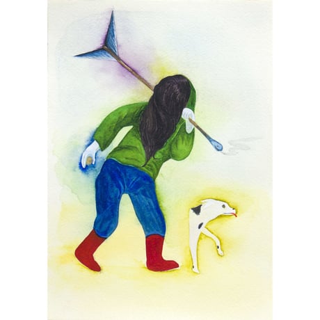 青木真莉子 「くずす人」/ Marico Aoki "The One Who Goes Beyond"