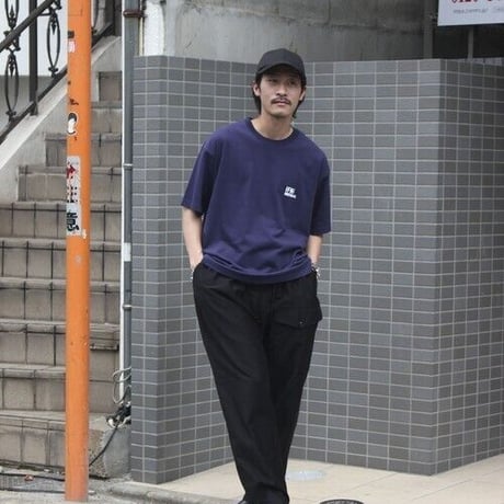 EVCON×IFNi "WANTOK T-SHIRT" [NAVY]