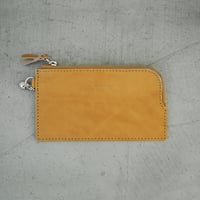 MULTI PURSE [L-zip/COFFEE DYED]
