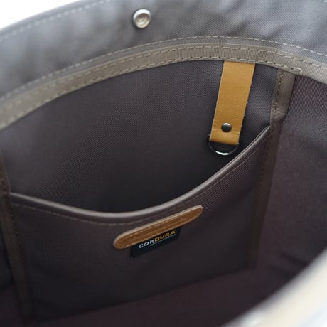 SHOULDER BAG [D.BEIGE × COFFEE DYED]