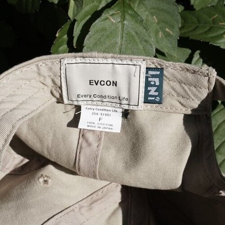 EVCON×IFNi "WANTOK CAP" [BEIGE]